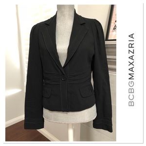 BCBG MaxAzria Black Blazer